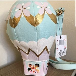 Loungefly Small World Balloon Crossbody Side Bag